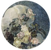Mikhail Vrubel Roses and Orchids, France oil painting reproduction